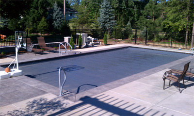 Hartland inground swimming pool design and installation