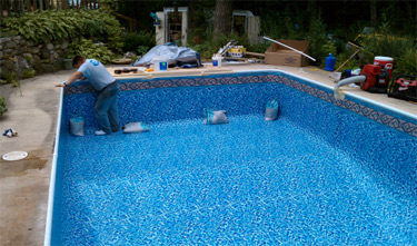 Lake Country Pool Liner Replacment Service
