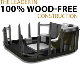 The Leader in 100% Wood-Free Construction